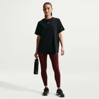Nike One Relaxed жіноча Dri-FIT Short-Sleeve Top колір чорний