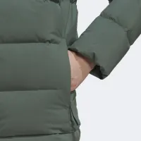 Куртка adidas Helionic Hooded Down HG8746 - зелена