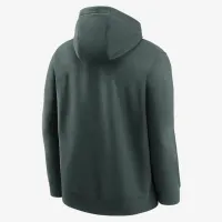Michigan State Spartans Legacy Club Foundational чоловічі Nike College Pullover Толстовка з капюшоном колір зелений