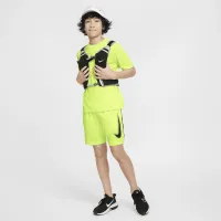 Nike Multi Big детские (для мальчиков) Dri-FIT Graphic тренировочные шорты Yellow