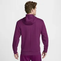 NikeCourt Heritage чоловічі Dri-FIT Fleece Tennis Толстовка з капюшоном колір червоний