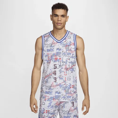 Nike DNA чоловічі Dri-FIT баскетбольні Jersey колір білий