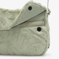 Nike Sportswear Futura 365 Faux Fur Crossbody сумка (1L) цвет зеленый