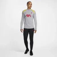Liverpool FC Strike Third мужские Nike Dri-FIT Soccer Drill Top цвет серый