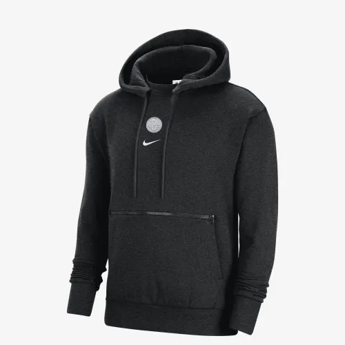 Brooklyn Nets Courtside чоловічі Nike NBA Pullover Fleece Толстовка з капюшоном колір чорний