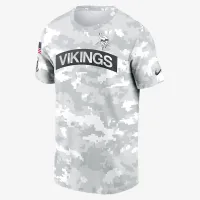 Minnesota Vikings Salute to Service Edge Arch чоловічі Nike Dri-FIT NFL футболка колір білий