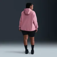 Nike Sportswear Phoenix Fleece женская оверсайз Pullover Толстовка с капюшоном (большие размеры) Pink