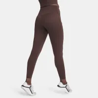 Nike Go женская Therma-FIT С высокой Талией 7/8 лосины с карманамицвет коричневый