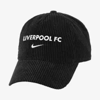Liverpool FC Nike Soccer Corduroy Cap колір чорний