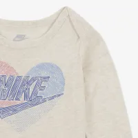 Nike Baby (3-9M) Doodle Dreamer Bodysuit and лосіни комплект колір фіолетовий
