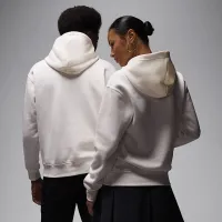 Nike Jordan Brooklyn Fleece мужские Pullover Толстовка с капюшоном цвет белый