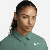 Nike Tour женская Dri-FIT ADV Short-Sleeve для гольфа Polo цвет зеленый