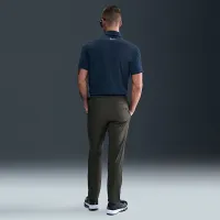 Nike Tour чоловічі Dri-FIT Textuколір червоний для гольфу Polo блакитний