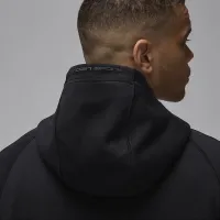 Nike Jordan Sport Hoop Fleece чоловічі Dri-FIT Full-Zip Толстовка з капюшоном колір чорний