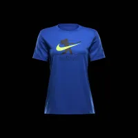Nike женская Dri-FIT Softball футболка синий