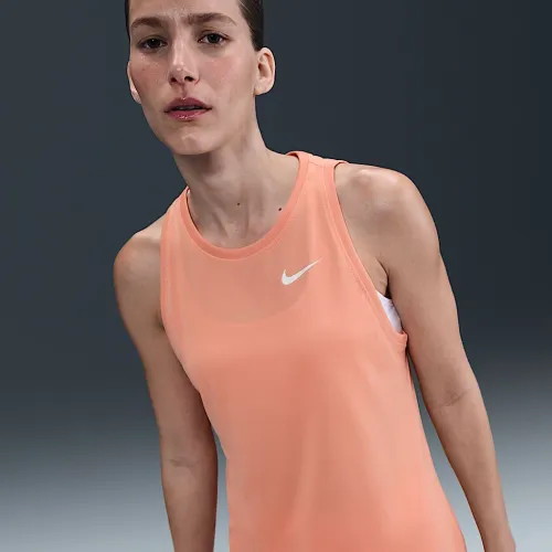 Nike Dri-FIT женская тренировочные Tank Orange