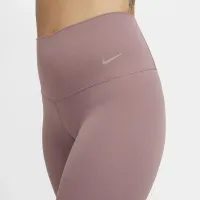 Nike Zenvy женская Gentle-Support С высокой Талией 7/8 лосины цвет фиолетовый