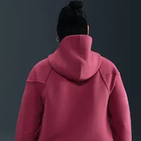 Nike Sportswear Tech Fleece Windrunner женская Full-Zip Толстовка с капюшоном (большие размеры) цвет фиолетовый