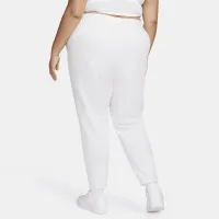 Nike Sportswear Chill Terry женская Slim С высокой Талией French Terry Sweatpants (большие размеры) цвет коричневый