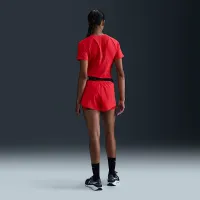 Nike Swift жіноча Dri-FIT Short-Sleeve Running Top колір червоний