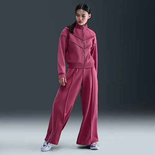 Nike Sportswear жіноча Mid-Rise Wide-Leg спортивні штани колір фіолетовий