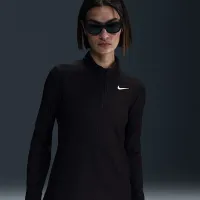 Nike Tour жіноча Dri-FIT ADV 1/2-Zip для гольфу Top колір чорний