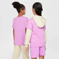 Nike Sportswear Big детские футболка цвет фиолетовый