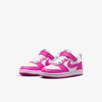 Nike Court Borough Low Recraft Little детские Кроссовки цвет белый