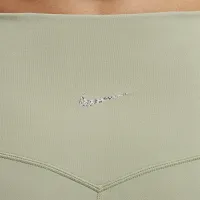 Nike Yoga Dri-FIT Luxe женская Flaцвет красный Pants цвет зеленый