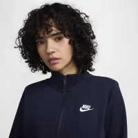 Nike Sportswear Club Fleece женская 1/2-Zip свитшот синий
