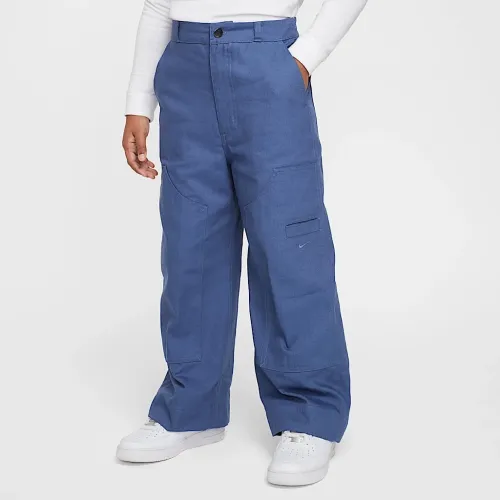 Nike Sportswear Metro Ground Big детские Carpenter Pants синий