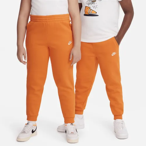Nike Sportswear Club Fleece Big дитячі Joggers (Extended Size) Orange