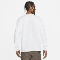 Nike Sportswear Premium Essentials мужские Long-Sleeve футболка цвет белый