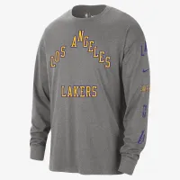 Los Angeles Lakers 2023/24 City Edition Men's Nike NBA Max90 Long-Sleeve T-Shirt