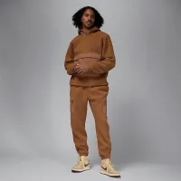Nike Jordan Flight чоловічі High-Pile Fleece Pants колір коричневий