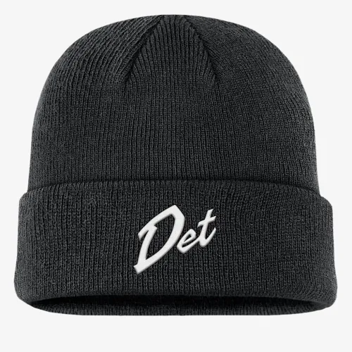 Nike Detroit Terra City Edition Nika NBA Beanie колір чорний