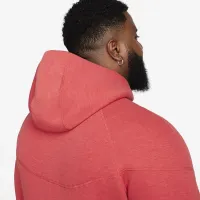 Nike Sportswear Tech Fleece Windrunner чоловічі Full-Zip Толстовка з капюшоном колір червоний