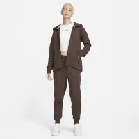 Nike Sportswear Tech Fleece Windrunner жіноча Full-Zip Толстовка з капюшоном колір коричневий