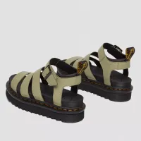 Сандалі Dr Martens Blaire Pisa Leather Strap Platform 30706358 - Зелені