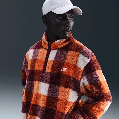 Nike Club чоловічі Winterized Half-Zip колір білий