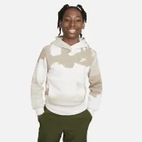 Nike Sportswear Club Fleece Big дитячі Pullover Толстовка з капюшоном колір коричневий