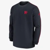 Houston Texans Logo Coach Men’s Nike NFL Long-Sleeve Top блакитний