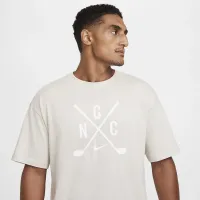 Nike Max90 чоловічі для гольфу футболка колір сірий