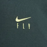Nike Dri-FIT Swoosh Fly Standard Issue жіноча Pullover баскетбольні Толстовка з капюшоном колір зелений