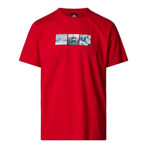 Футболка The North Face Expedition System 0A89DC6821 - Червона