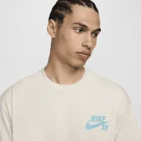 Nike SB Logo Skate футболка цвет коричневый