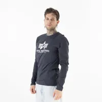 Футболка Alpha Industries Longsleeve Basic 10051002 - Синяя