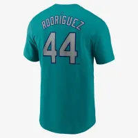 Julio Rodríguez Seattle Mariners Fuse Inline Men’s Nike MLB футболка блакитний