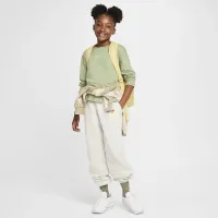 Nike Sportswear Essential Big дитячі (Girls') Long-Sleeve футболка колір зелений