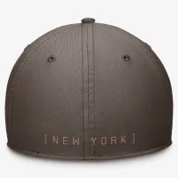 New York Mets Statement Swoosh мужские Nike Dri-FIT MLB Hat цвет коричневый